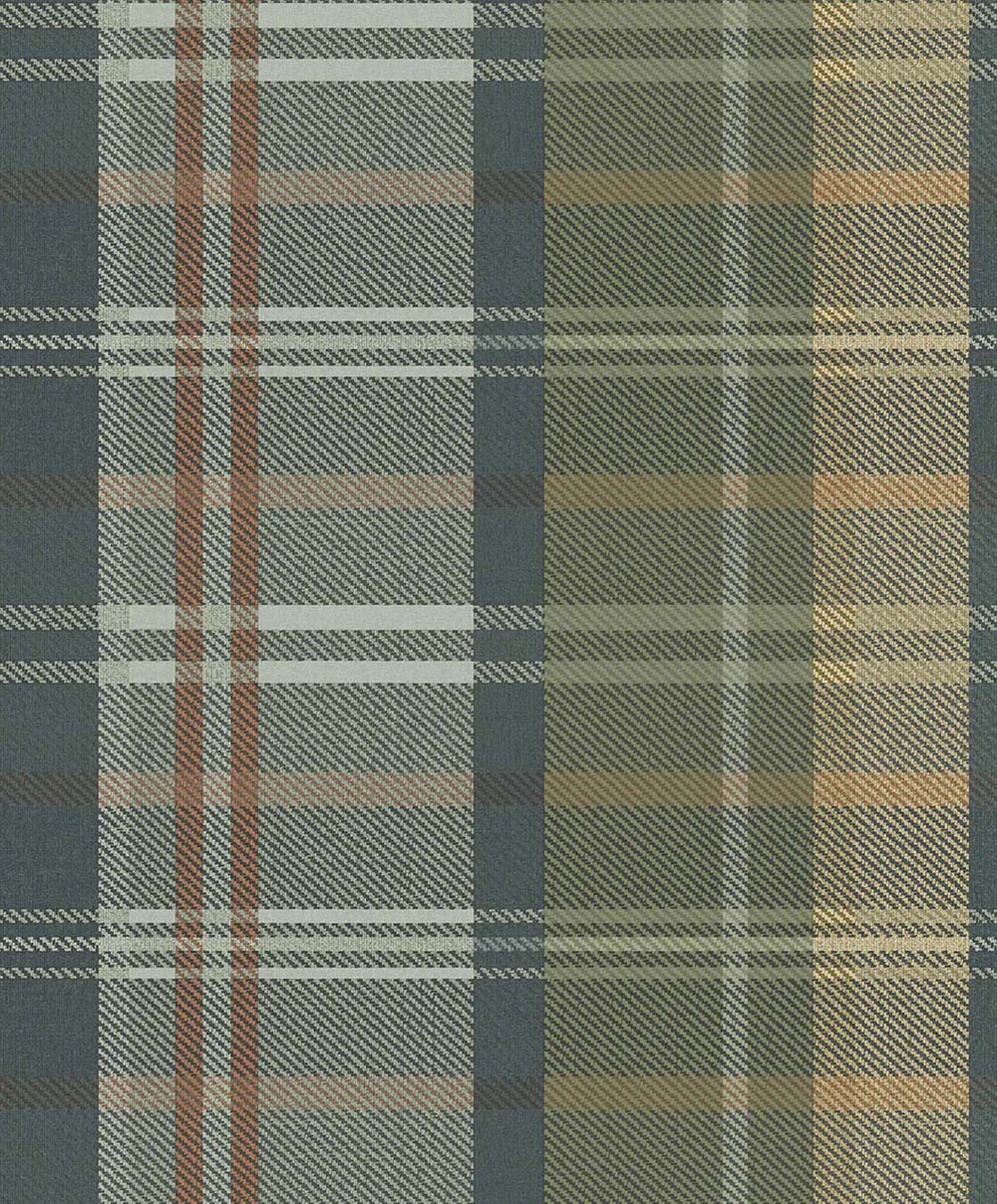 Non-woven wallpaper, green, fabric imitation, 15565, Botany House, Cristiana Masi by Parato