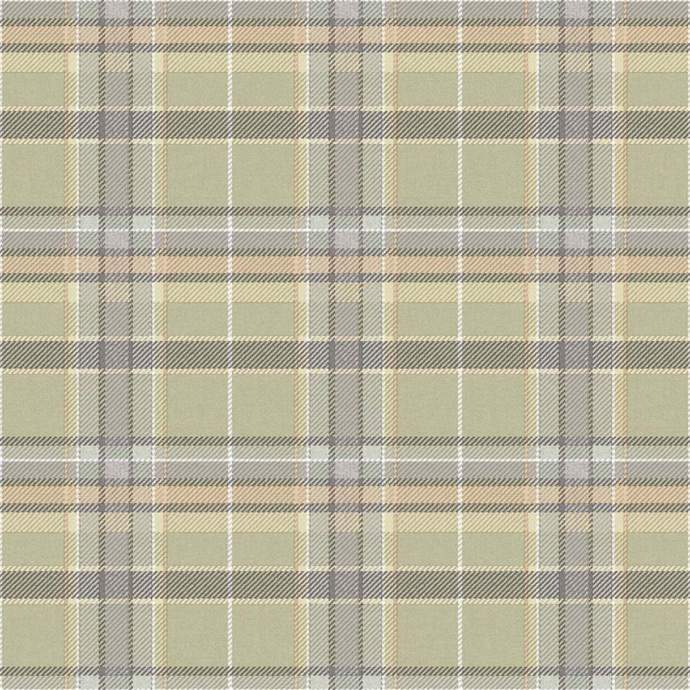 Non-woven wallpaper, green, fabric imitation, 15575, Botany House, Cristiana Masi by Parato