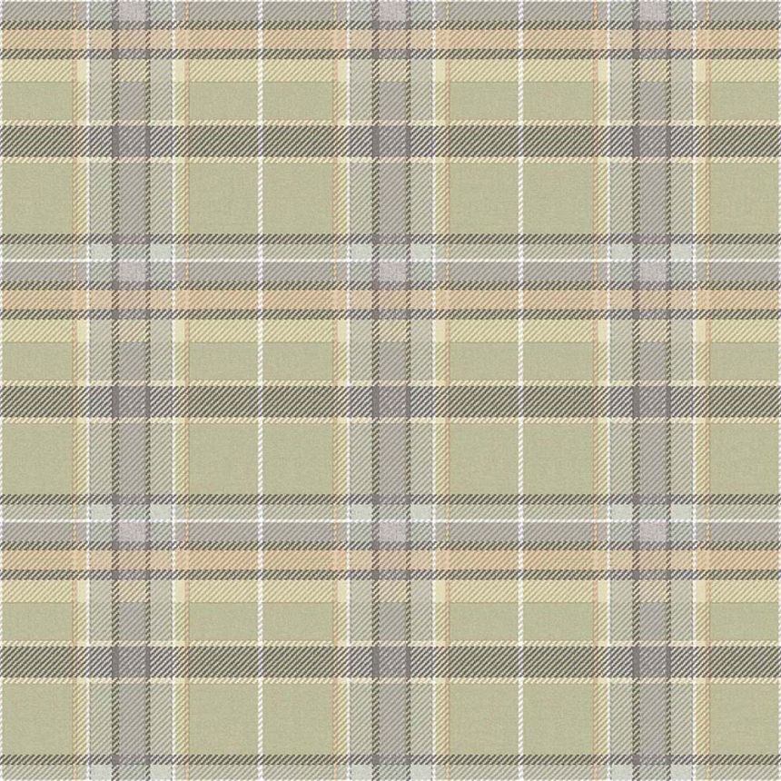 Non-woven wallpaper, green, fabric imitation, 15575, Botany House, Cristiana Masi by Parato