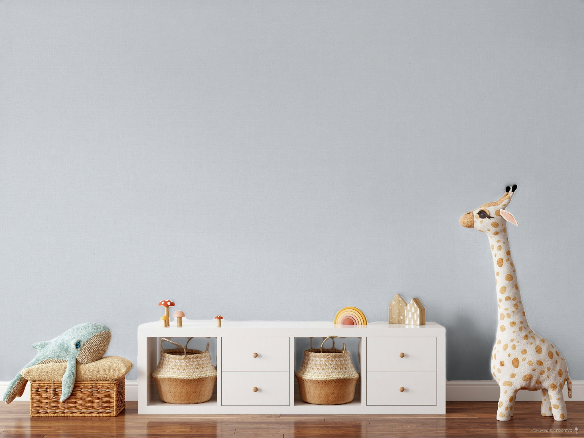 Non-woven wallpaper, blue, fabric imitation, 340616, Linen Look, Eijffinger