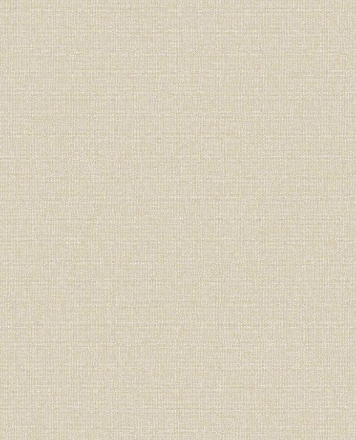 Non-woven wallpaper, beige, fabric imitation, 340629, Linen Look, Eijffinger