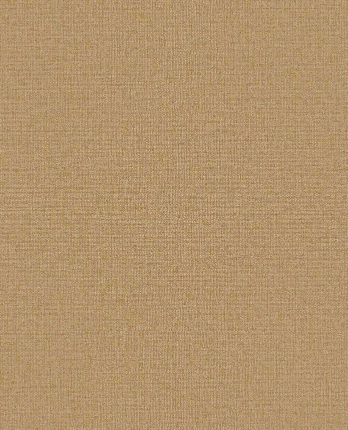 Non-woven wallpaper, ochre, fabric imitation, 340631, Linen Look, Eijffinger