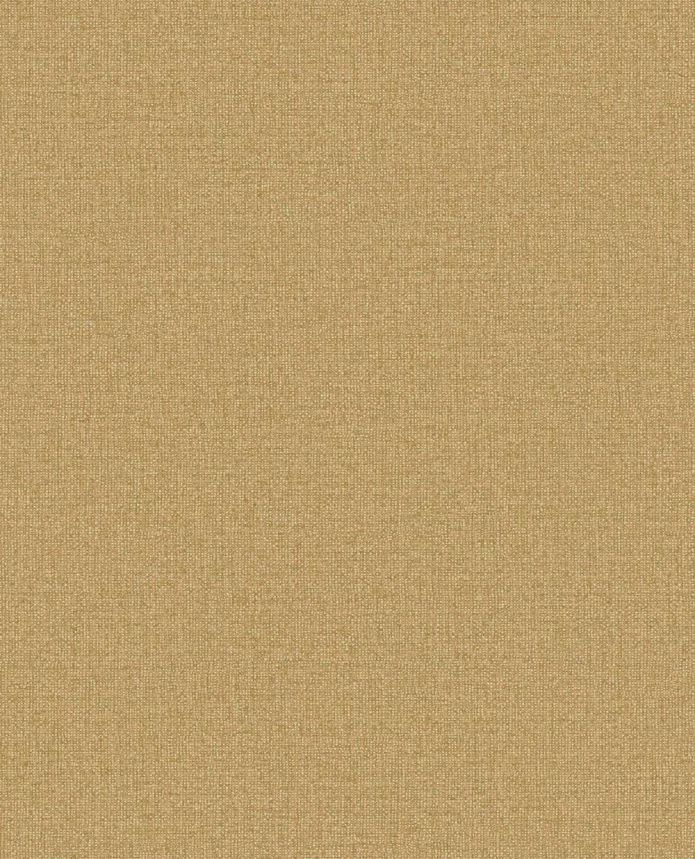 Non-woven wallpaper, ochre, fabric imitation, 340632, Linen Look, Eijffinger