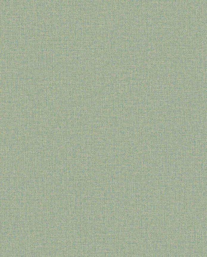 Non-woven wallpaper, green, fabric imitation, 340634, Linen Look, Eijffinger