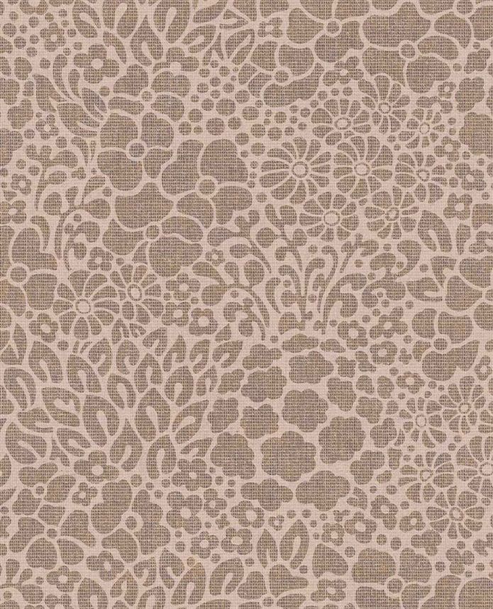 Non-woven wallpaper, pink-brown, flowers, 340554, Groovy, Eijffinger