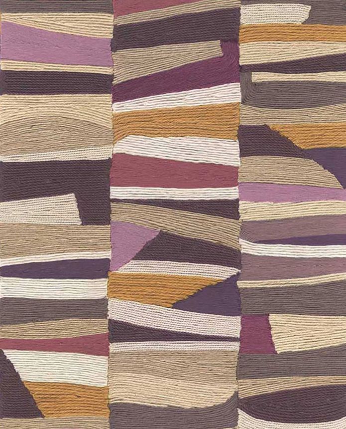 Non-woven wallpaper, pink-beige, mat imitation, 340573, Groovy, Eijffinger