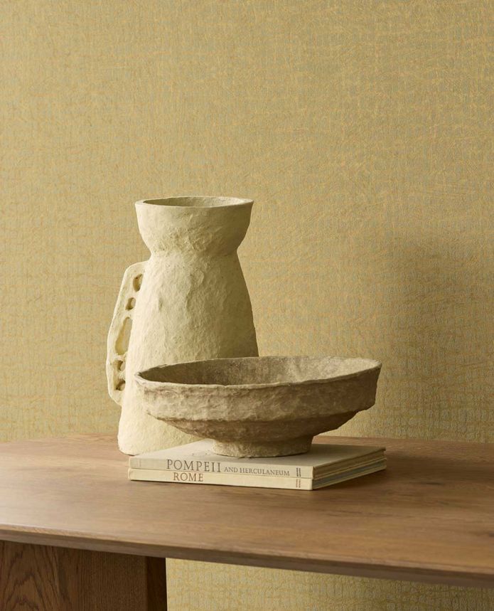 Non-woven wallpaper, gold-brown, texture, 340314, Sensory Eijffinger