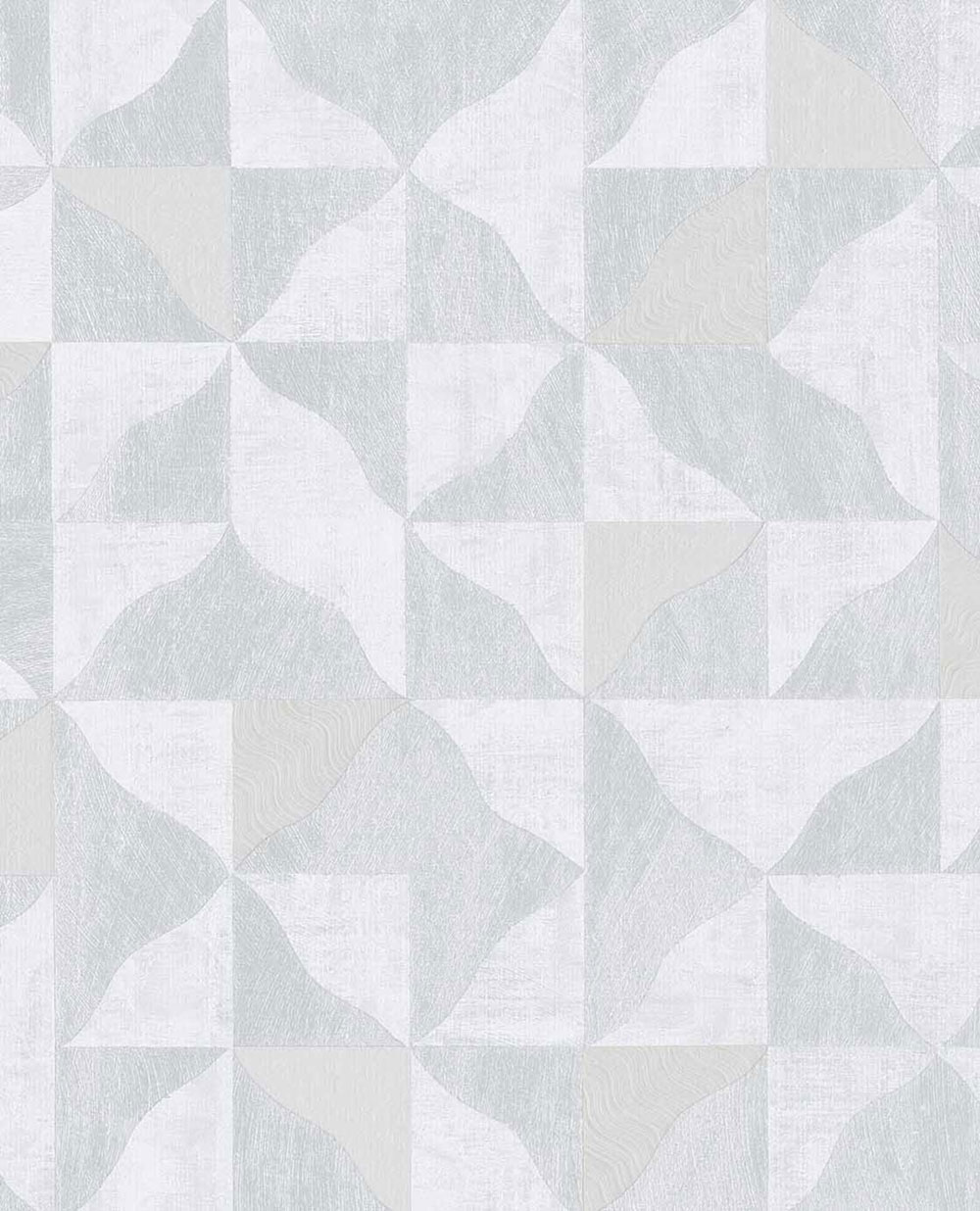 Geometric non-woven wallpaper, grey, 340320, Sensory Eijffinger