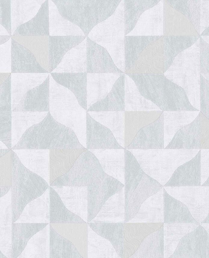 Geometric non-woven wallpaper, grey, 340320, Sensory Eijffinger