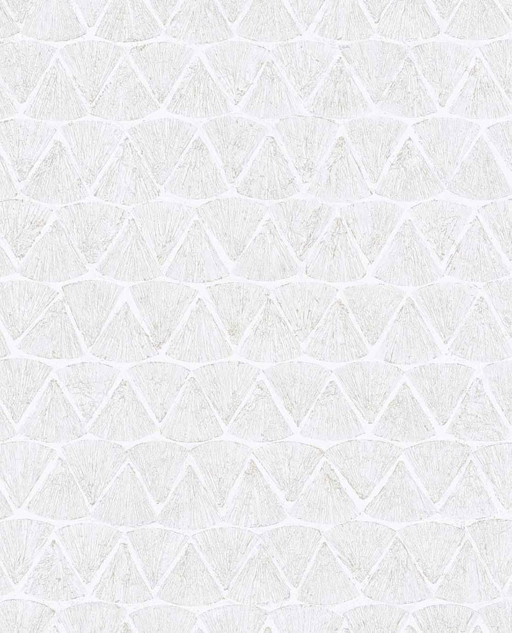 Geometric non-woven wallpaper, cream-silver, 340340, Sensory Eijffinger