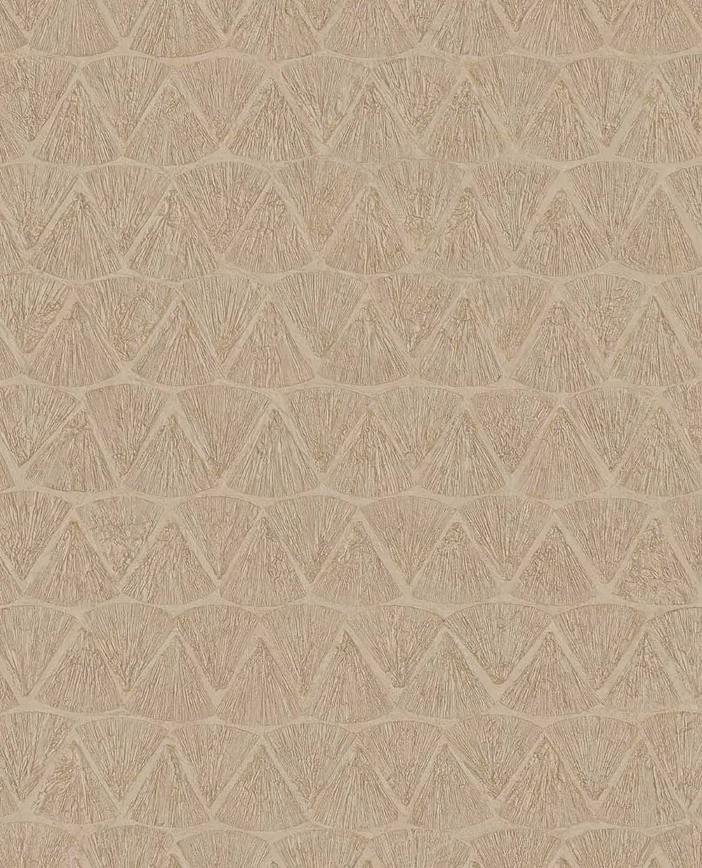 Geometric non-woven wallpaper, brown, 340343, Sensory Eijffinger