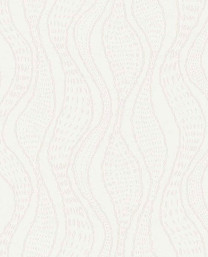 Geometric non-woven wallpaper, white, 340351, Sensory Eijffinger