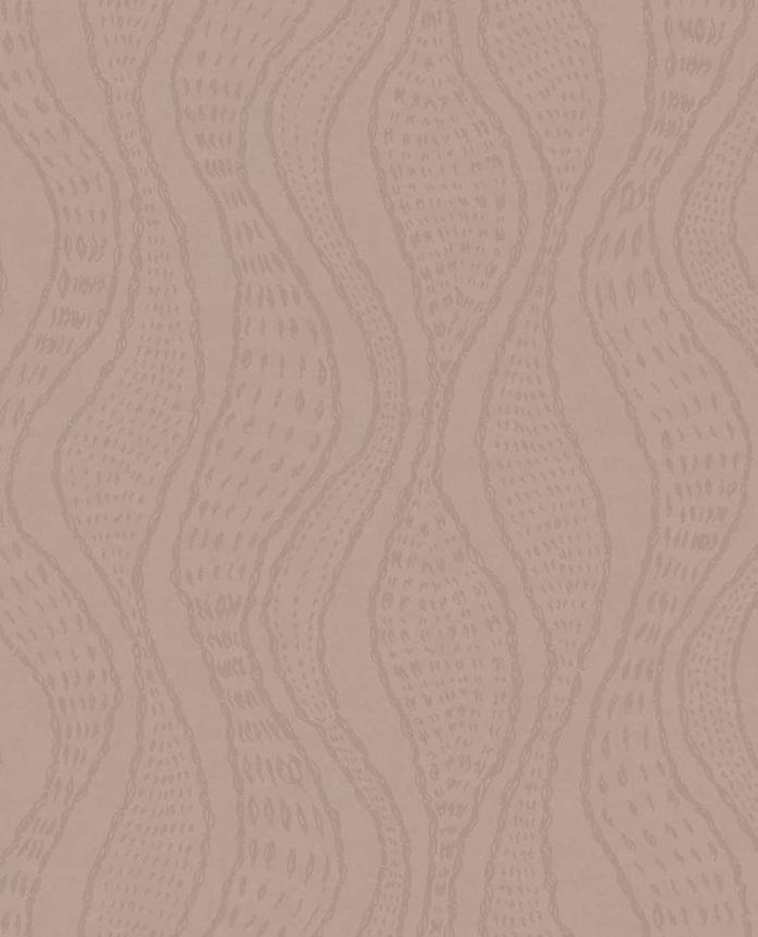 Geometric non-woven wallpaper, brown, 340354, Sensory Eijffinger