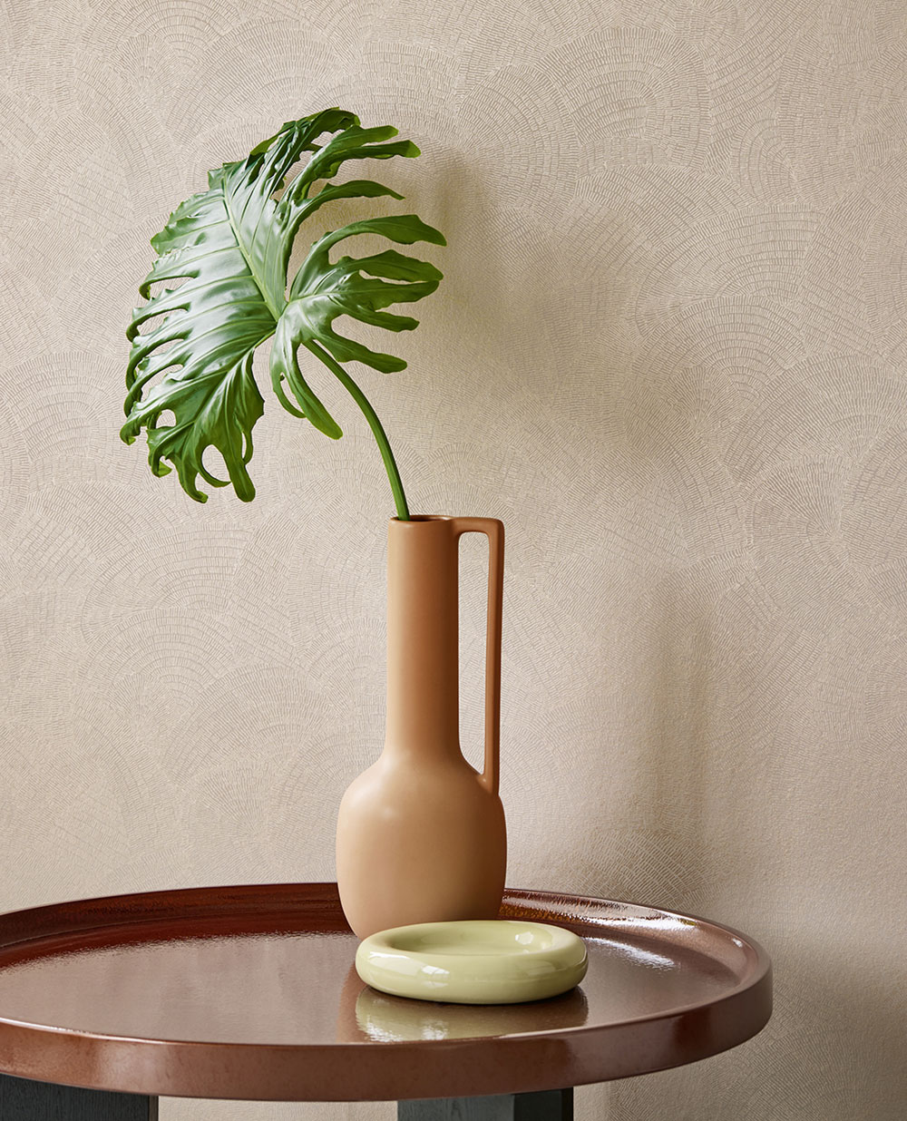 Non-woven wallpaper, pink, 340361, Sensory Eijffinger