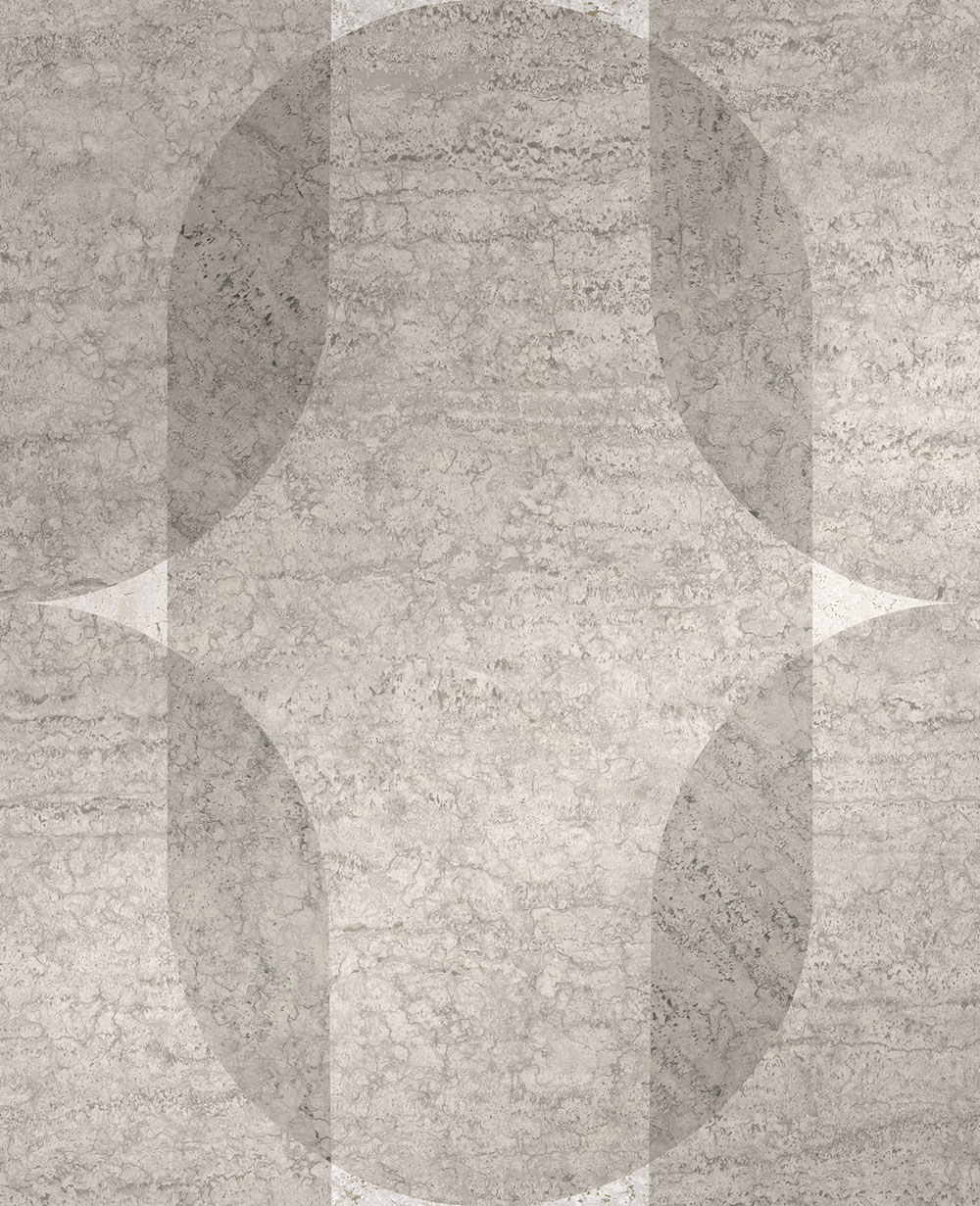 Non-woven wallpaper, brown-grey, graphic pattern, 124127, Element, Graham Brown Premium