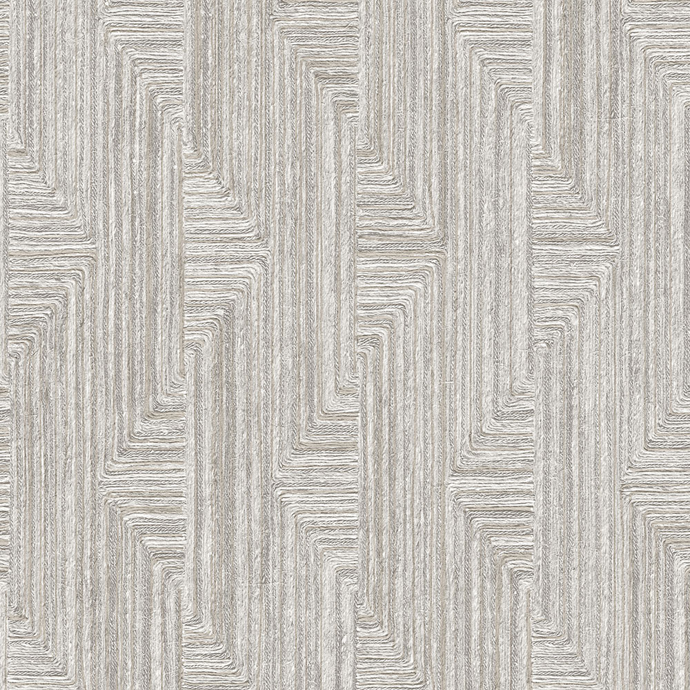 Geometric non-woven wallpaper, grey, SA524013, Santa Fe, Design ID