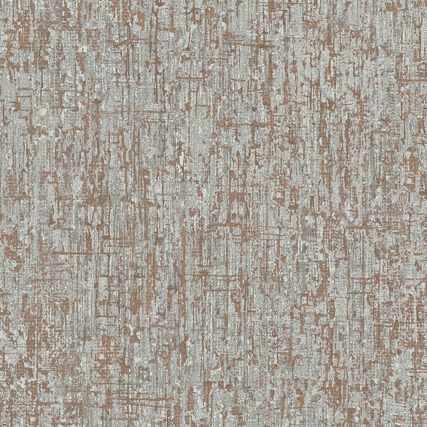 Non-woven wallpaper, grey-brown, texture, SA524074, Santa Fe, Design ID