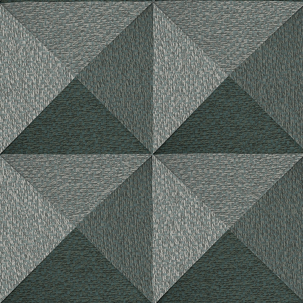 Geometric non-woven wallpaper, grey-black, SA524105, Santa Fe, Design ID