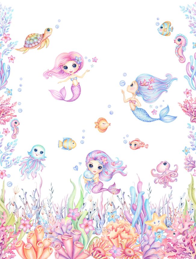 Children's non-woven wall mural, underwater world, CW6059-1, Cute Walls, Decoprint