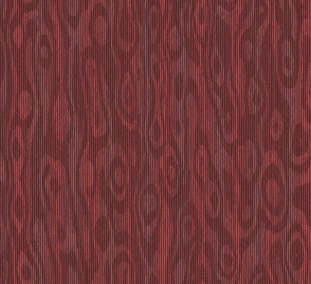 Non-woven wallpaper, burgundy, wood paneling, RHA203, Rhapsody, Masureel