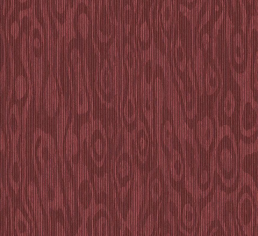 Non-woven wallpaper, burgundy, wood paneling, RHA203, Rhapsody, Masureel