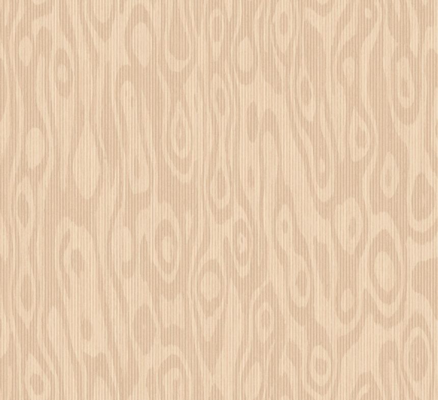 Non-woven wallpaper, beige-pink, wood paneling, RHA204, Rhapsody, Masureel