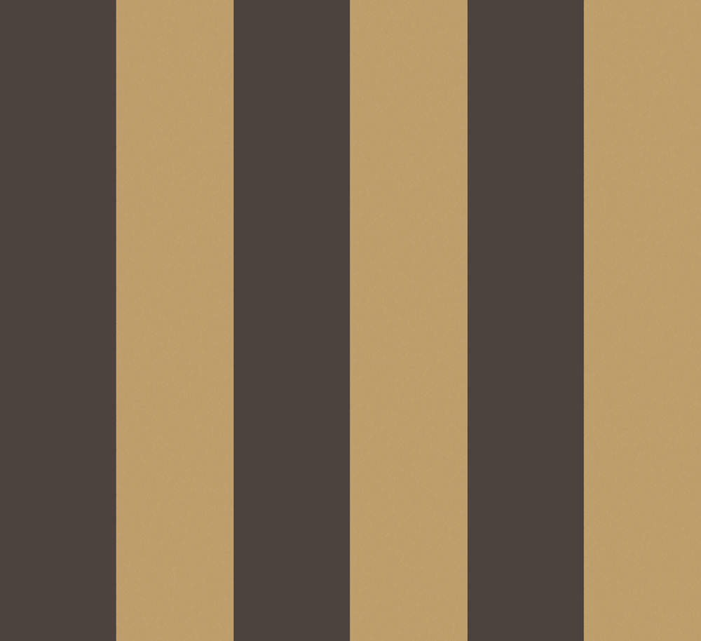 Non-woven wallpaper, brown-black, stripes, RHA402, Rhapsody, Masureel