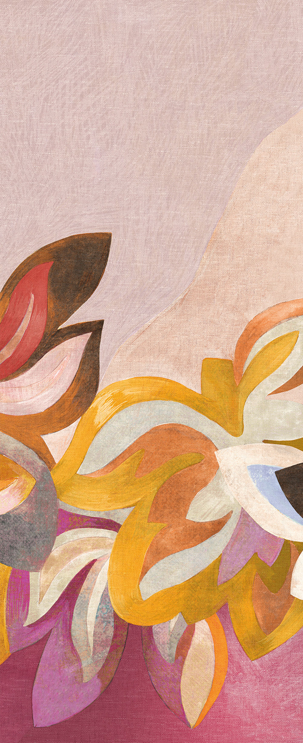 Non-woven wall mural, flowers, DGRHA2021-260, Rhapsody, Masureel