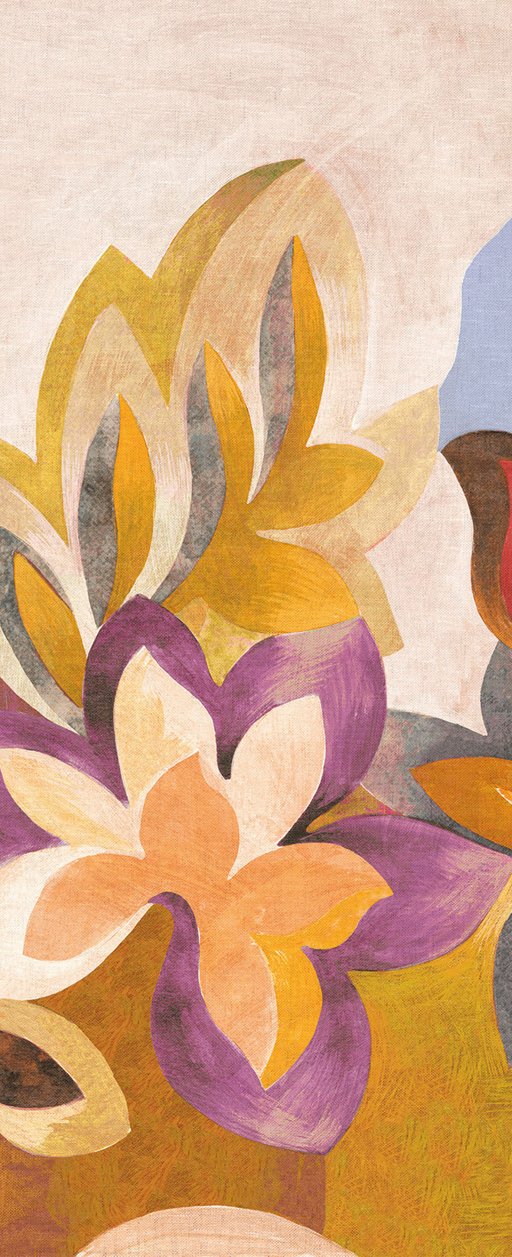 Non-woven wall mural, flowers, DGRHA2023-260, Rhapsody, Masureel