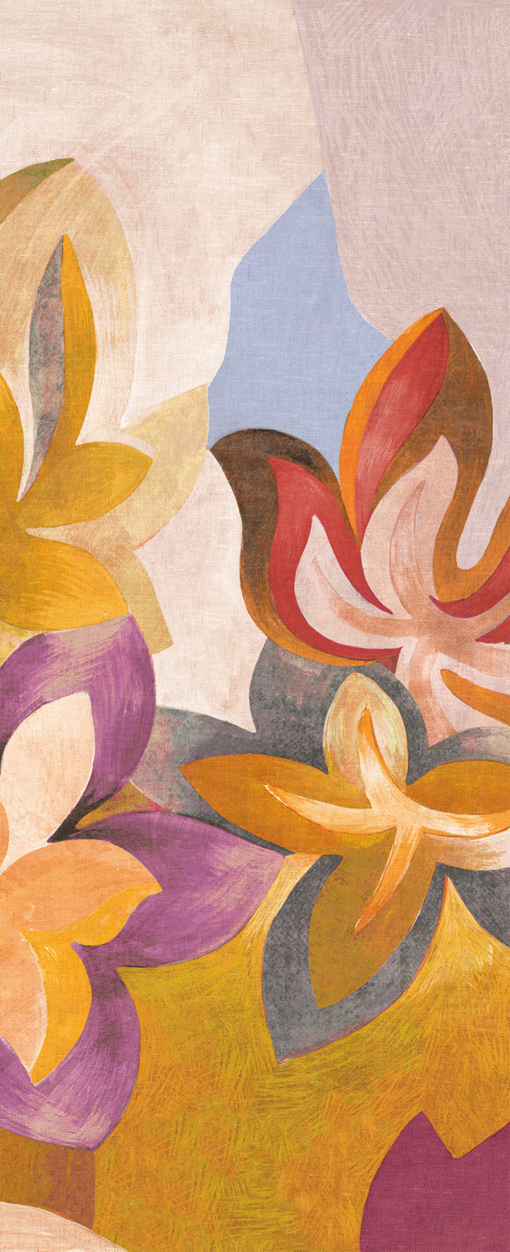 Non-woven wall mural, flowers, DGRHA2024-260, Rhapsody, Masureel