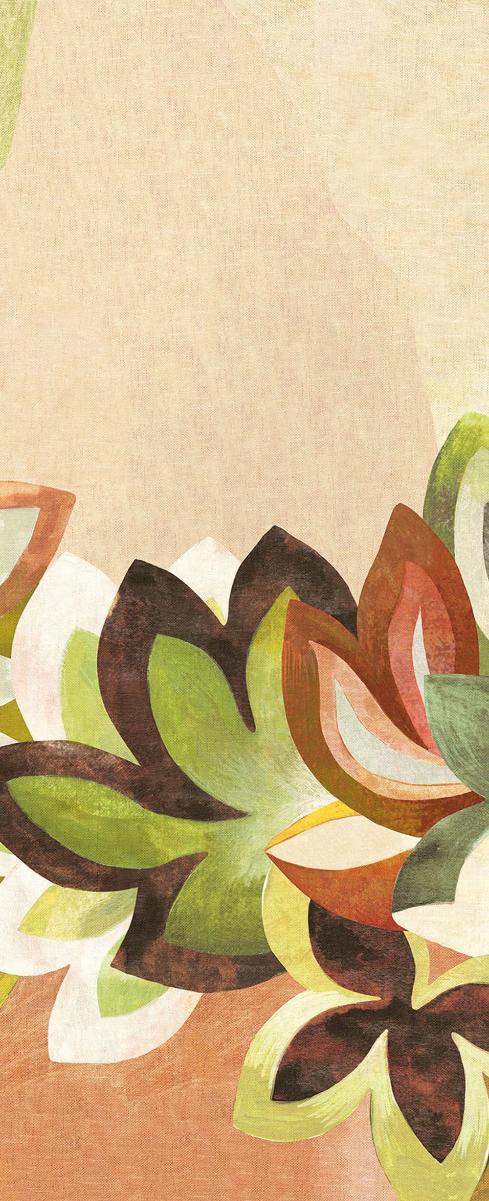 Non-woven wall mural, flowers, DGRHA2032-260, Rhapsody, Masureel