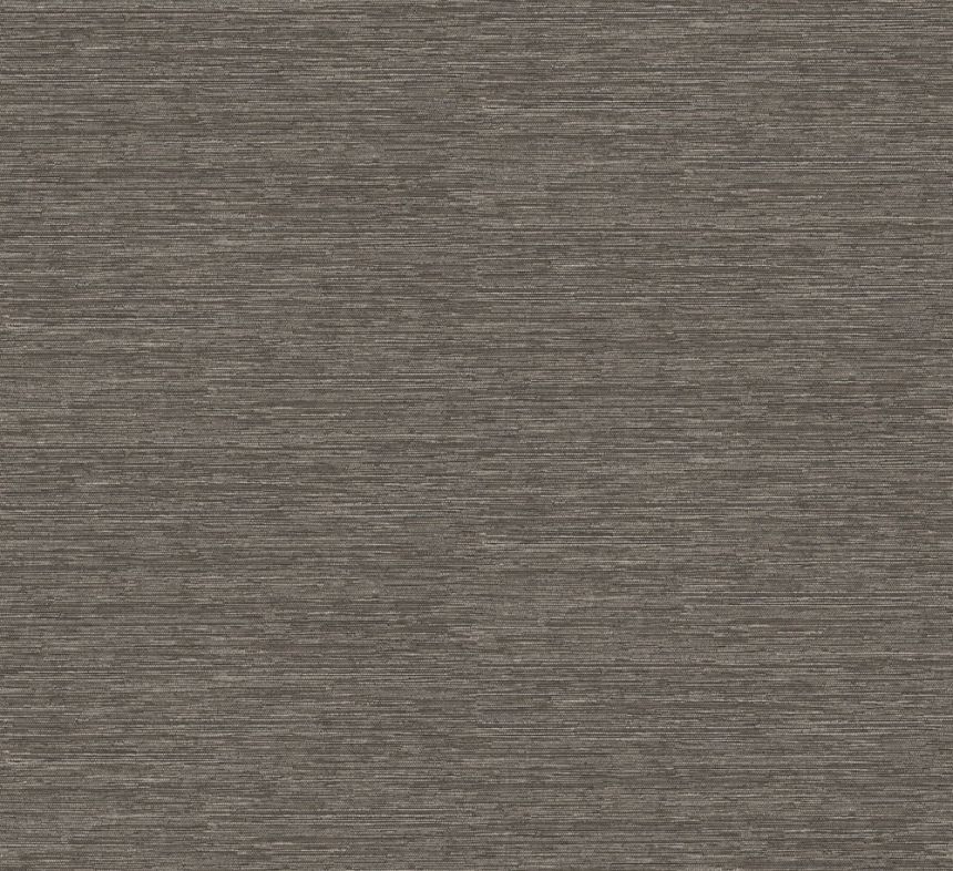 Non-woven wallpaper, black-brown, fabric imitation, AMA305, Amani, Masureel