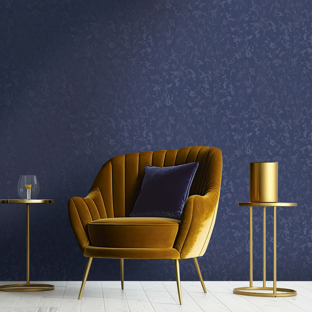 Non-woven wallpaper, blue, stucco, 20010, New Tekko, Emiliana Parati