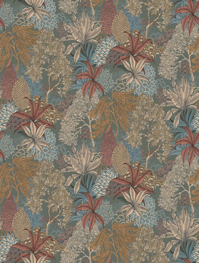 Non-woven wall mural, leaves, FW4003-3, Feature Walls, Decoprint