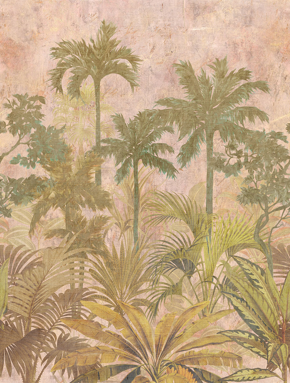 Non-woven wall mural, palm trees, FW4027-4, Feature Walls, Decoprint