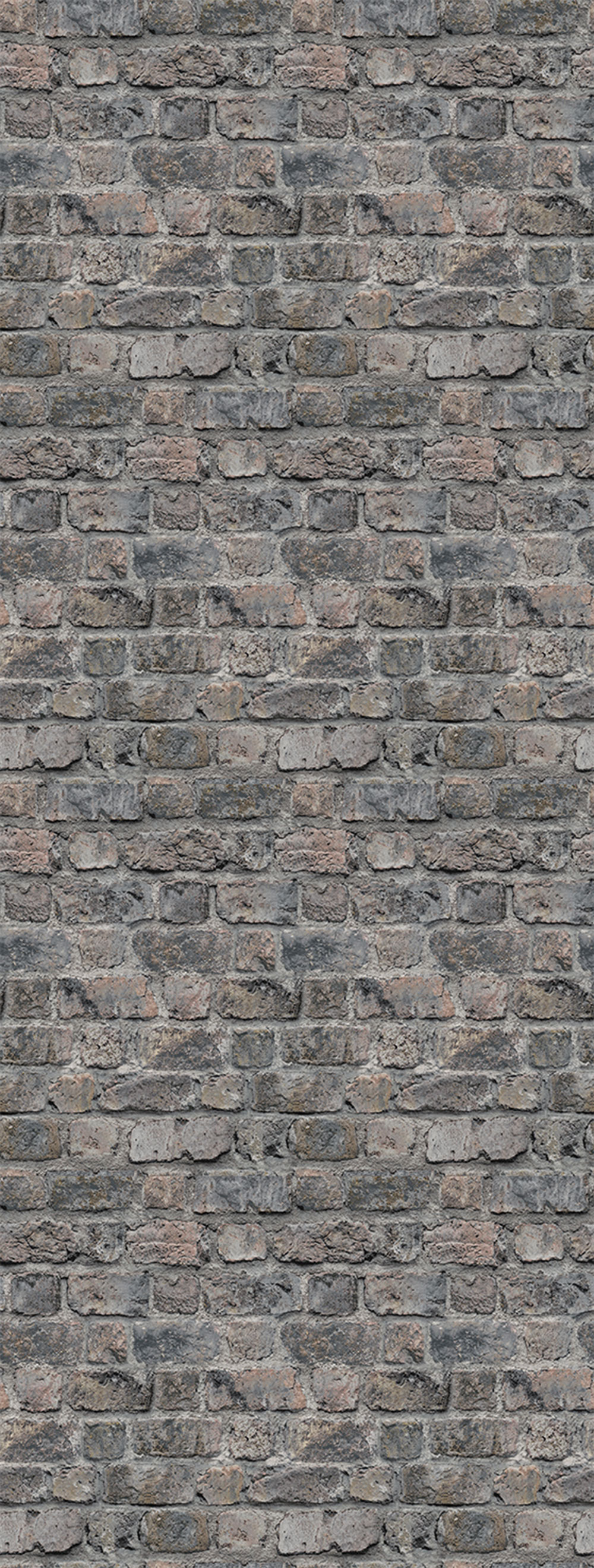 Non-woven wall mural, grey, bricks, FW4055-6, Feature Walls, Decoprint