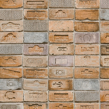 Washable vinyl wallpaper Bricks 5678-02, Vavex 2022