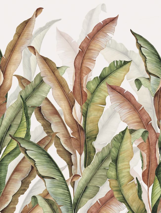 Non-woven wall mural, leaves, FW4032-2, Feature Walls, Decoprint