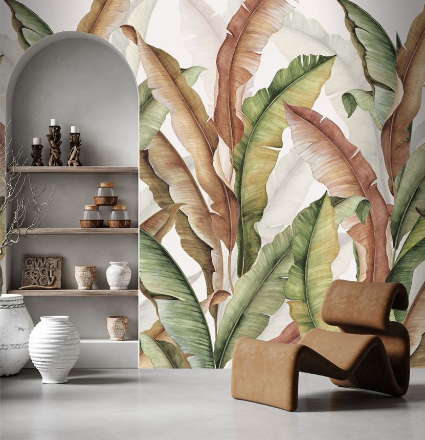 Non-woven wall mural, leaves, FW4032-2, Feature Walls, Decoprint