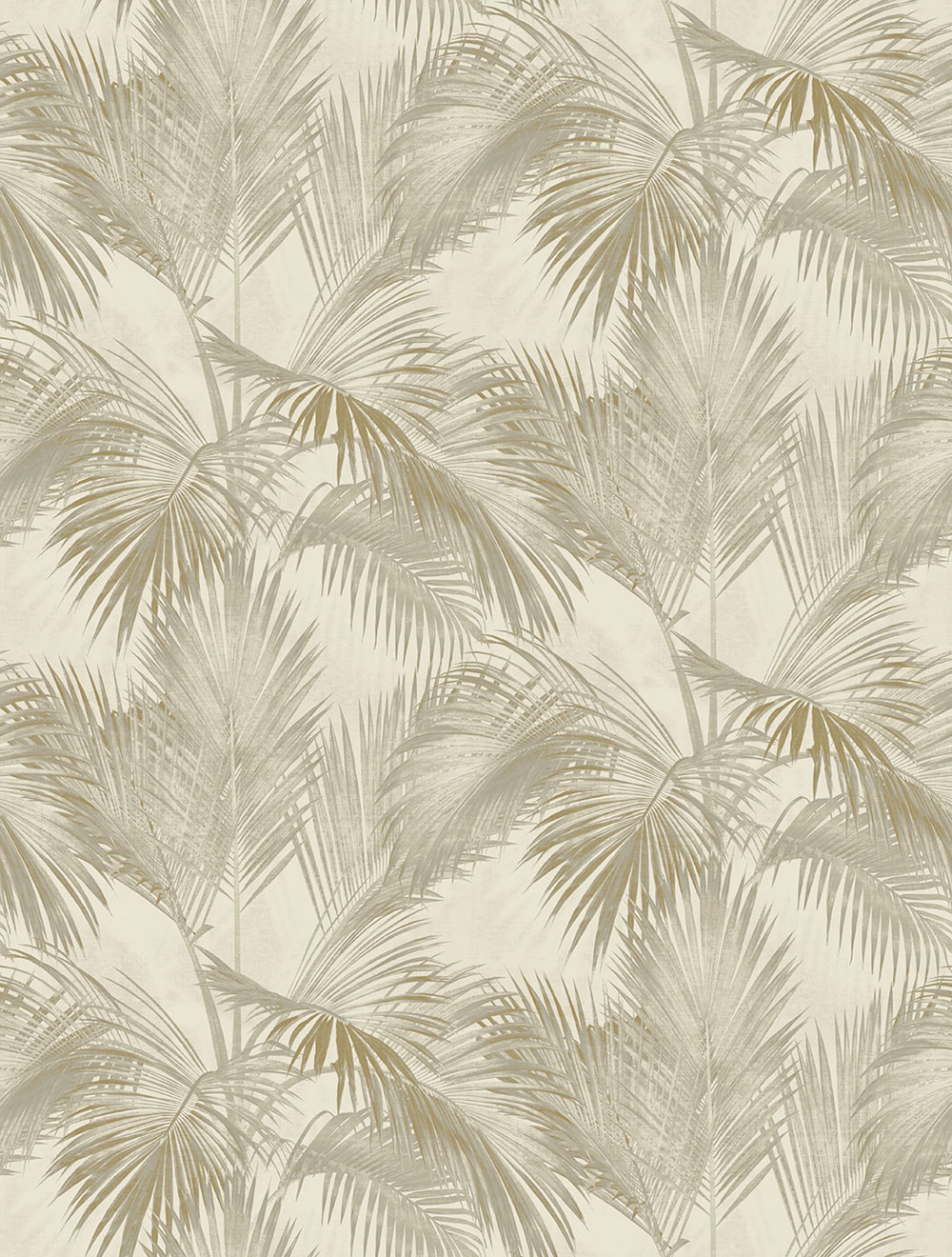 Non-woven wall mural, beige, palm trees, leaves, FW4034-4, Feature Walls, Decoprint
