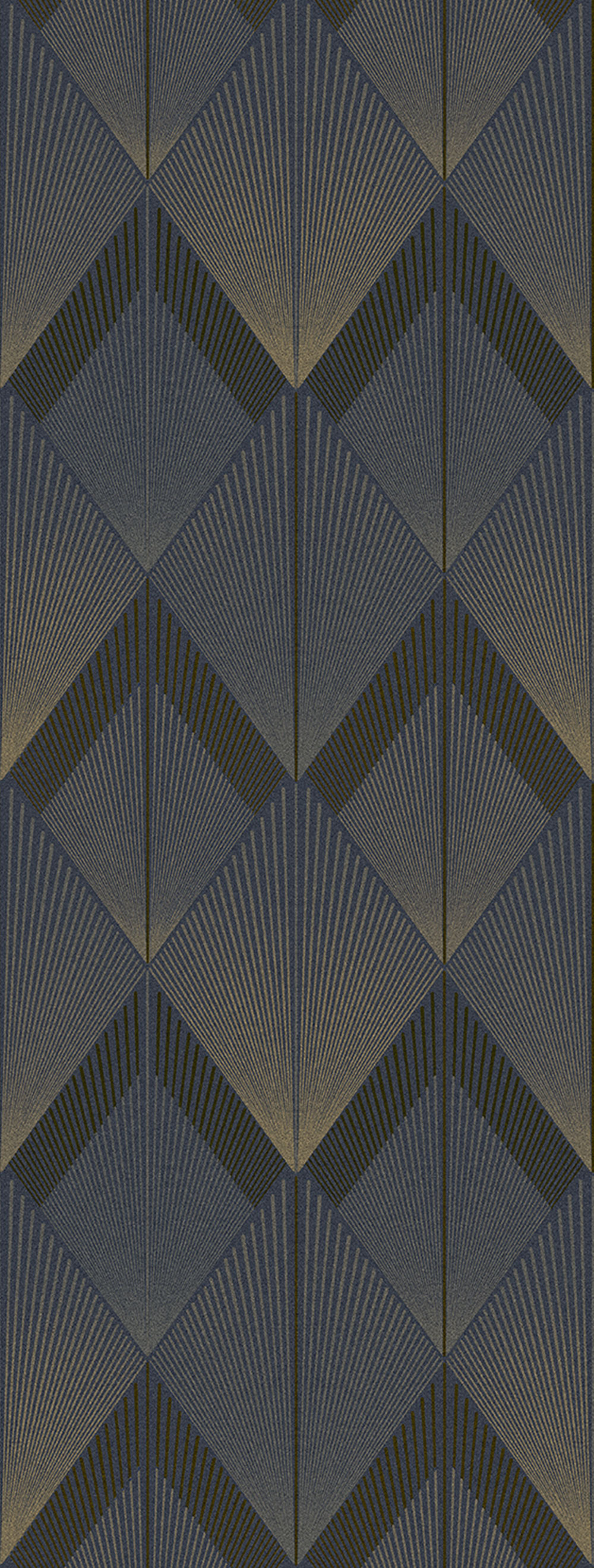 Geometric non-woven wall mural, blue, FW4035-1, Feature Walls, Decoprint