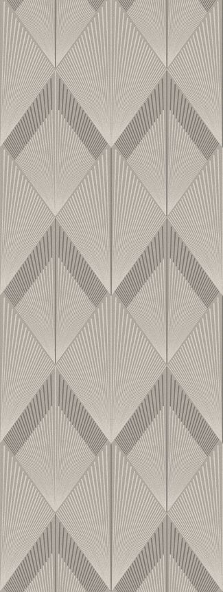 Geometric non-woven wall mural, grey-beige, FW4035-5, Feature Walls, Decoprint