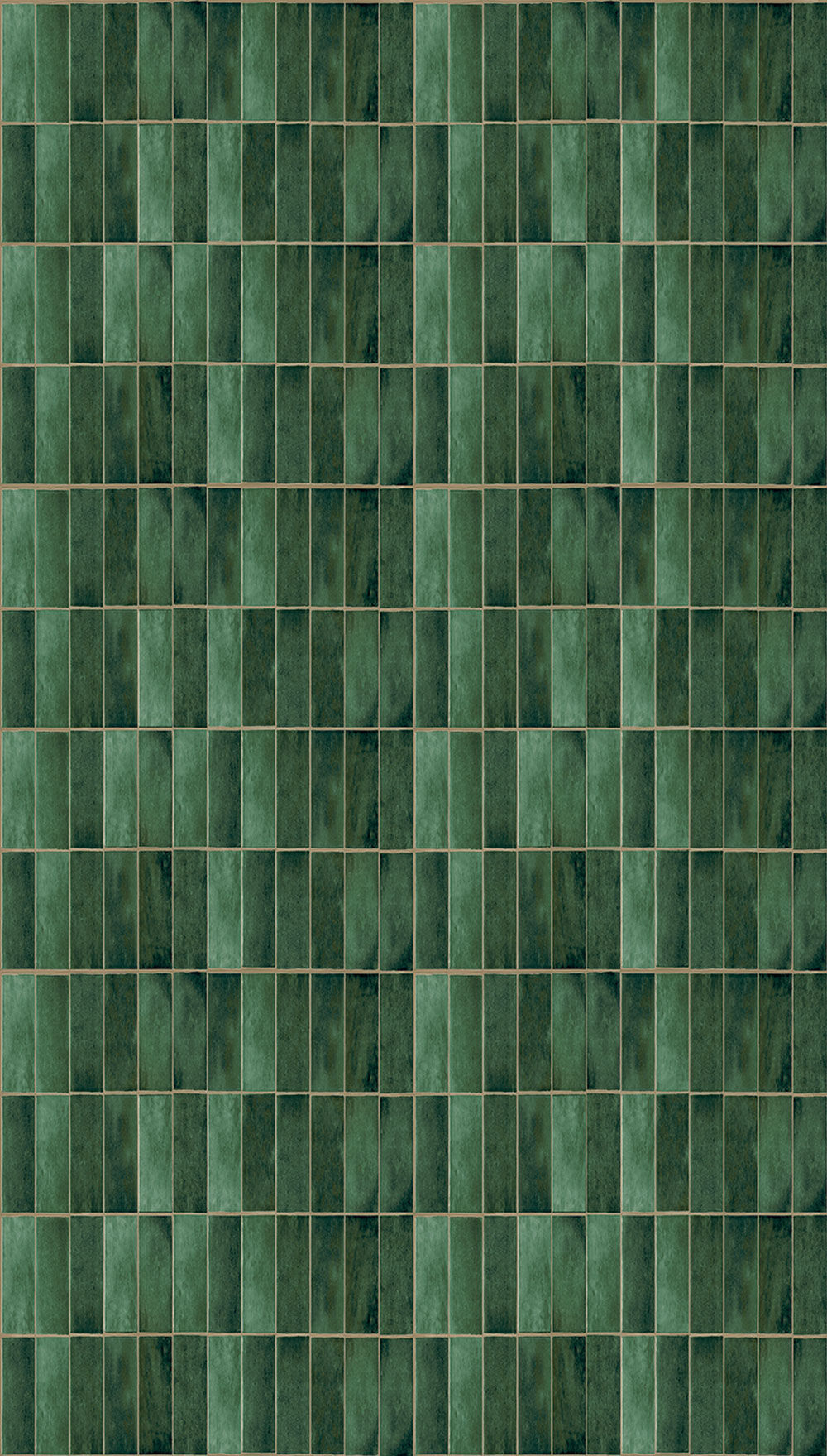 Non-woven wall mural, tiles, green, FW4045-4, Feature Walls, Decoprint