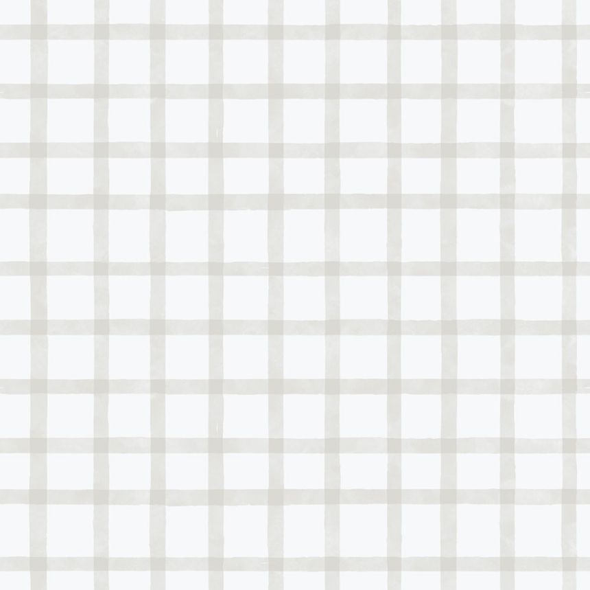 Geometric non-woven wallpaper, gray-beige, checkered, 290-3, Enzo,  ICH Wallcoverings