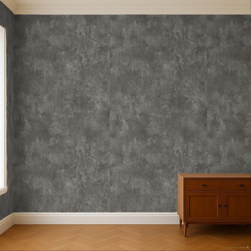 Non-woven wallpaper, grey, stucco, concrete, TJ3002, Finest Selection, Vavex