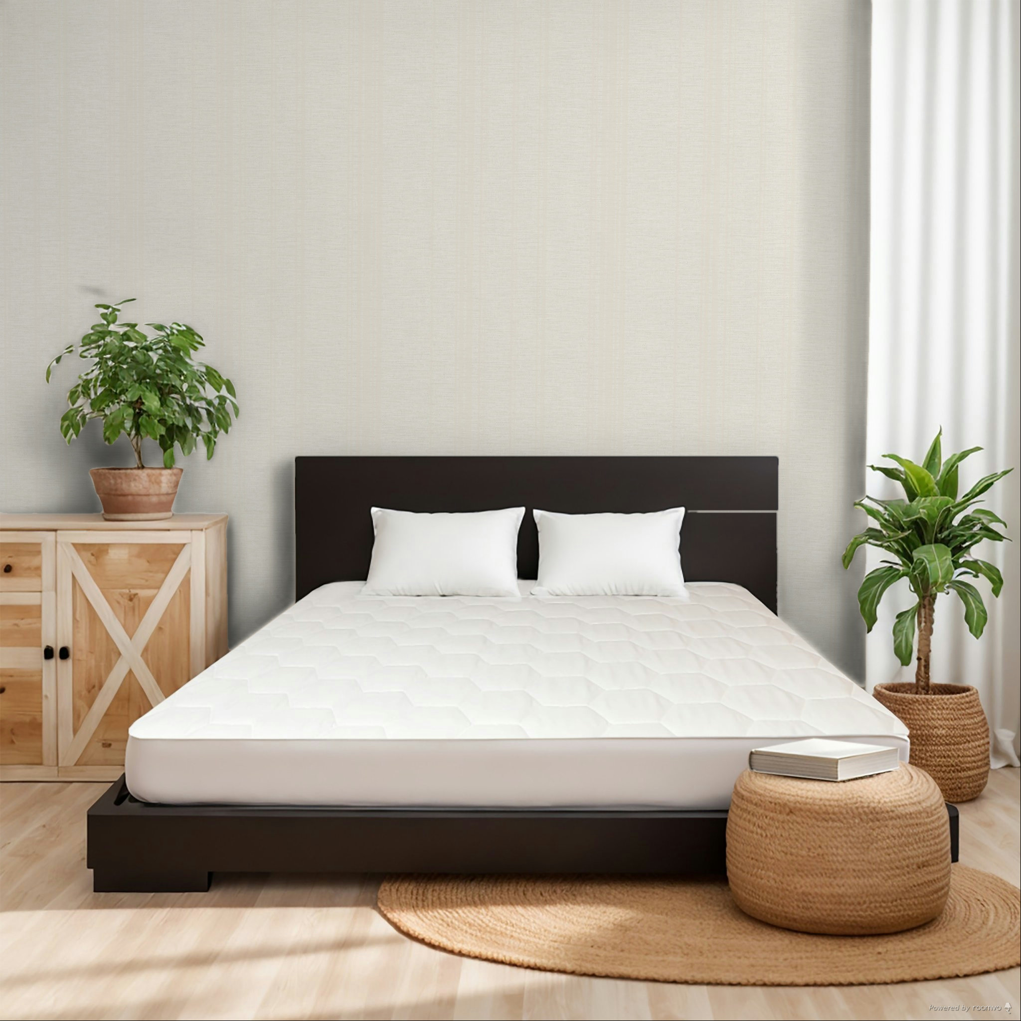 Non-woven wallpaper, cream, stripes, TJ4002, Finest Selection, Vavex