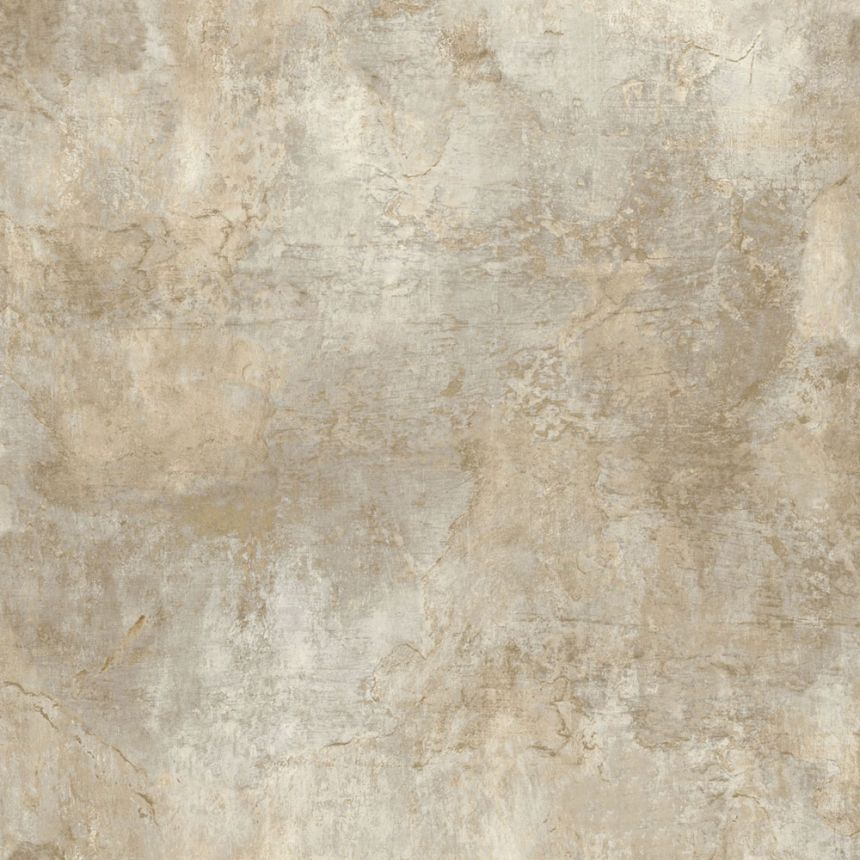 Non-woven wallpaper, grey-beige, concrete, IC1204, Finest Selection, Vavex