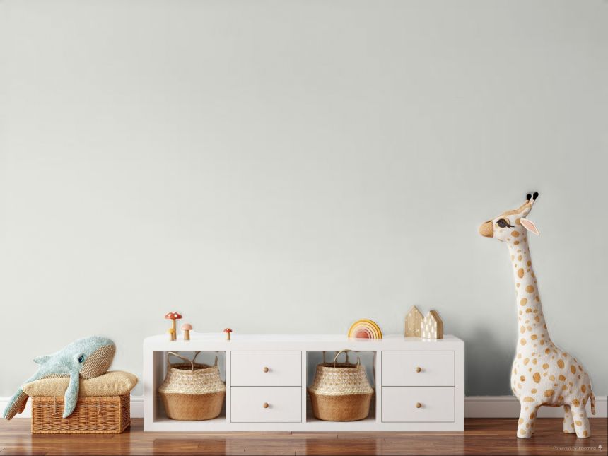 Wallpaper, white, fabric effect, IC1017, Finest Selection, Little Dreamers, Vavex