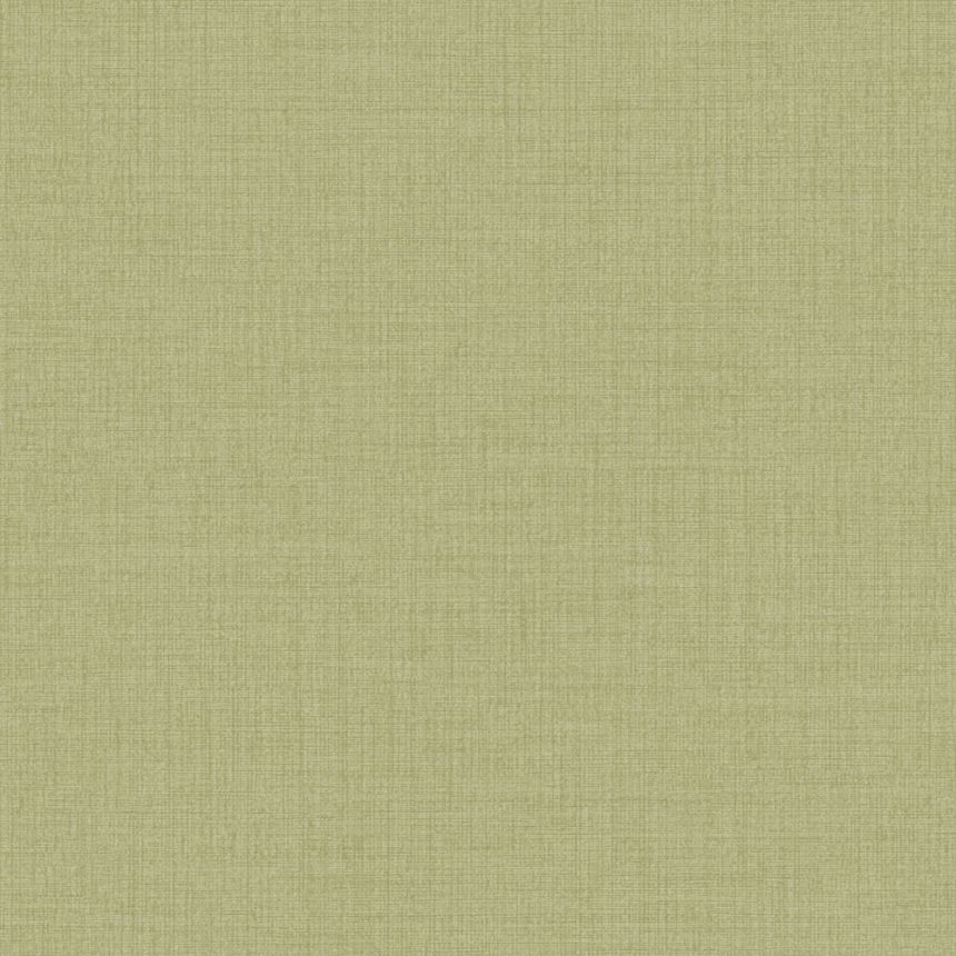 Non-woven wallpaper, green, fabric imitation, IC1014, Finest Selection, Vavex