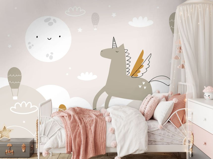 Customized non-woven wall mural, Unicorn, 10020, Vavex